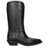 Christian Dior Black Leather Ankle Boots